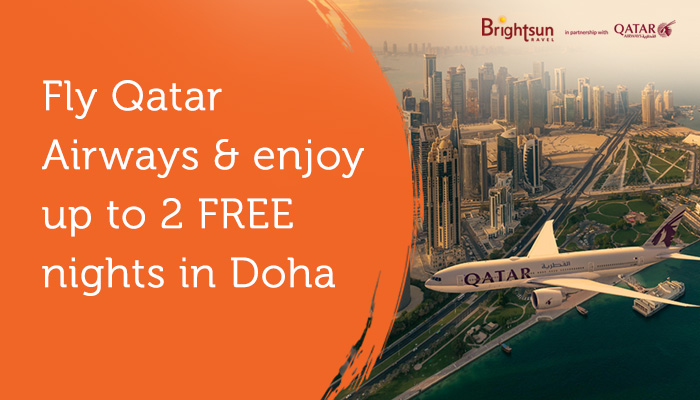 Enjoy up to 2 Free Nights in Doha with Qatar Airways